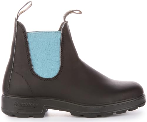 Blundstone 2207 Women's Leather Chelsea Boot (Black Blue, US 10.5)2