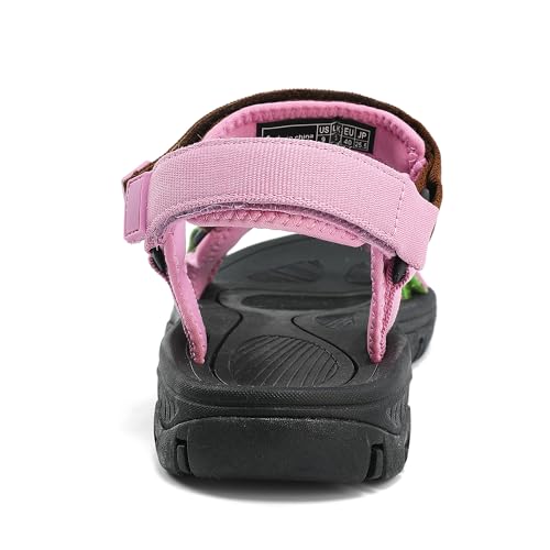 Image of Women's Hiking Sport Sandals Water Outdoor Athletic Shoes With Arch Support Adjustable Velcro Beach Shoes