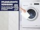 ZOLLNER gesteppter Kissenschutz in 40x80 cm – atmungsaktiver Schonbezug mit Reißverschluss - Baumwollmix - waschbar bis 95°C - Hotelqualität - Oeko Tex® Zertifiziert
