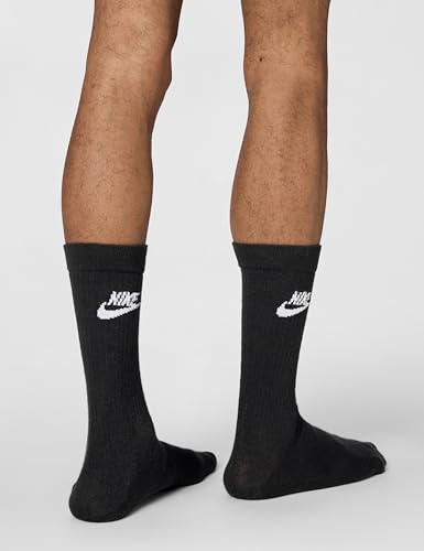 Nike Unisex Adult Sportswear Everyday Essential Crew Socks (3 Pairs)3