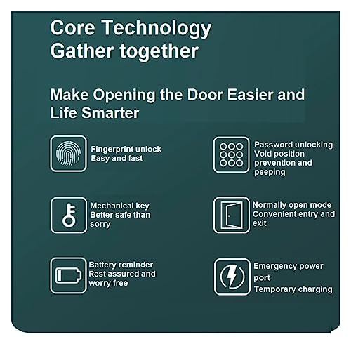 Serrure Intelligente Tuya Clé Numérique pour Entrée Maison Connectée - 3