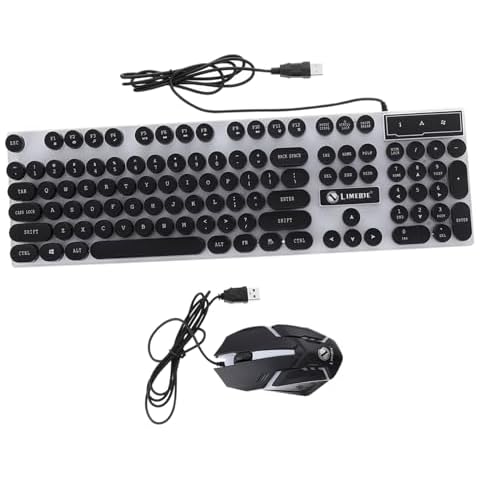 Housoutil Clavier Souris Gamer Steampunk Cover
