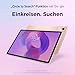 Lenovo Idea Tab Plus Tablet | 12.1" 2.5K LCD Display | 16:10 | MediaTek Dimensity 6400 | Integrated Arm Mali-G57 Grafik | 8GB RAM | 128 GB Speicher | Android 15 | Sand Rose Farbe | inkl. Lenovo Pen
