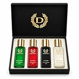 Denver Hamilton Luxury Gift Set for Men, Eau de Parfum Collection | Hamilton, Caliber, Imperial and Honour | Long-Lasting Mens Perfume Fragrance, 20 ml / 0.68 Fl Oz Each (Pack of 4)