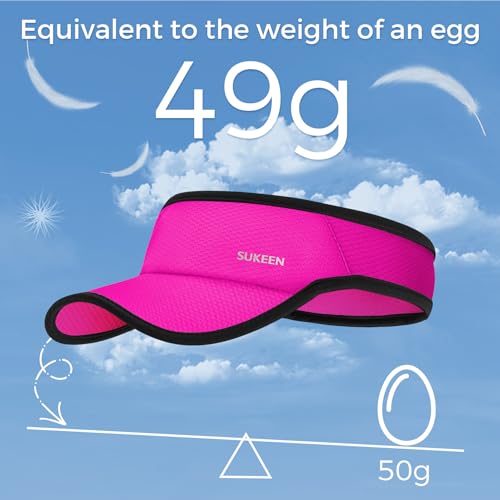 Chapeau à visière de performance sportive pliable pour soleil Sukeen - 3