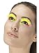 Produktbild Fever Damen 80er Jahre Party Wimpern, Kleber inklusive, One Size, Neon Gelb, 48084