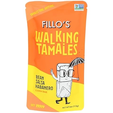 FILLOS Bean Salsa Habanero Walking Tamales, 4 OZ Cover