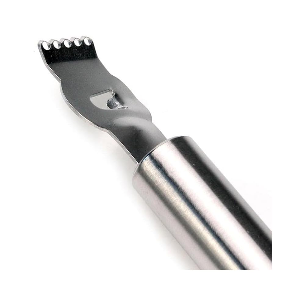 2 unidades de acero inoxidable limón rallador zester con agujero cítrico naranja herramienta de pelado de frutas, mandolinas y rebanadores ralladores, peladores y rebanadores 2