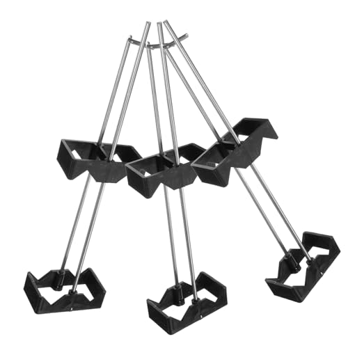 Beavorty 3pcs Lens Dyeing Tool Glasses Adjustable Tint Shelf Lens Dyeing Holder Lens Fixing Stand Dyeing Machine Frame Lens Dyeing Shelf Lens Printing Tool Toning Accessories Plastic