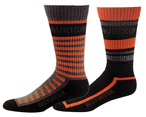 Harley-Davidson Men's UltraDri 3 Pack Poly Blend Riding Socks D99202870-001