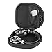 Linkidea Headphones Carrying Case Compatible with Bose QC45, JBL Tune760NC, Sony WH-1000XM4, B&O H95 Protective Hard Shell Travel Bag with Cable, Charger Storage (Grey)