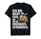 Faultier Energie Sparen Lustiger Spruch