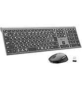 Amazon.co.jp: iClever キーボード ワイヤレス キーボード マウス