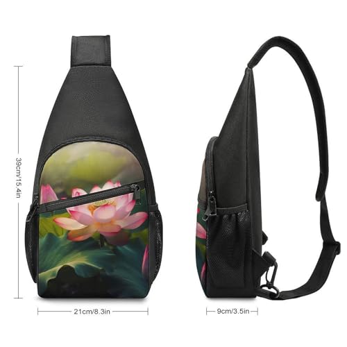 Bolso bandolera deportivo Blanco para senderismo miniatura 2