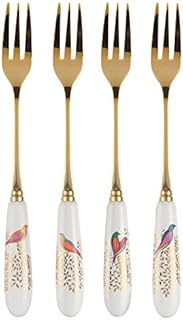 Sara Miller Chelsea Collection SMC1102-XG Fork Gold and White 15cm