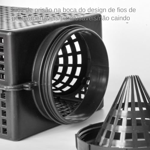 Gaiola para peixes, armadilha para peixes com isca | Acessórios de pesca Armadilha para peixes de la