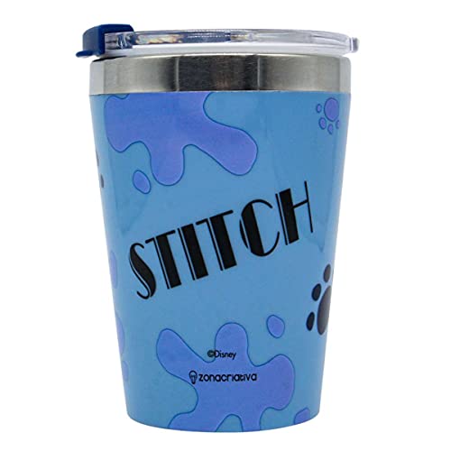 Copo Viagem Snap Stitch Disney 300ml