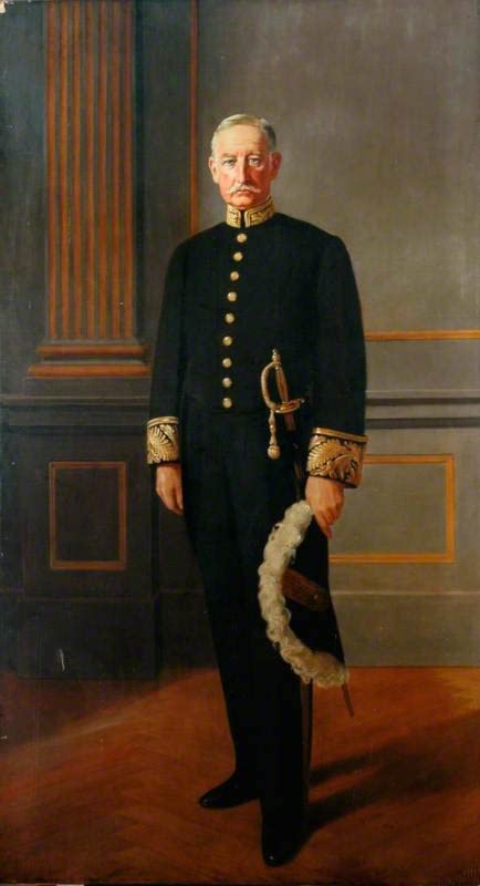 Impression d'affiches Sir Frederick Banbury par John Collier | Portrait sur toile chic pour salon