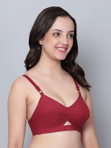 Image of Aimly Women's Cotton Non-Padded Non-Wired Daily Use Everyday wear Regular Bra Combo Pack