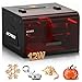 ACMER K1 Máquina de Grabadora Laser 12000mW, Clase 1 Cortadora Láser Pequeña Cerrada de Seguridad, Área de Grabado 150×150mm, Cortadora Láser de Alta Precisión para DIY Madera,Metal,Acrílico,Cuero,etc