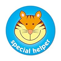 Sticker Factory Tiger - Special Helper Stickers 38mm (Pack of 75)