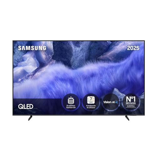 Samsung TV 65 Pulgadas QLED QEF1 4K Smart TV con Vision AI, 100% Volumen de Color con Quantum Dot y más de 500 Canales TV Plus