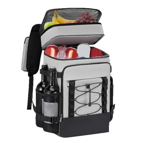 Mochila refrigeradora - Bolsa térmica a prueba de fugas mochilas aisladas | impermeable reutilizable bolsa de almuerzo suave para picnic, trabajo o escuela