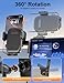 bokilino Tesla Phone Mount, 360° Adjustable Universal Tesla Model Y Accessories, Phone Holders for Your car for Tesla Model 3/Y/S/X/Cybertruck Screen, Non-Adhesive for Car Phone Holder Fits All Phone