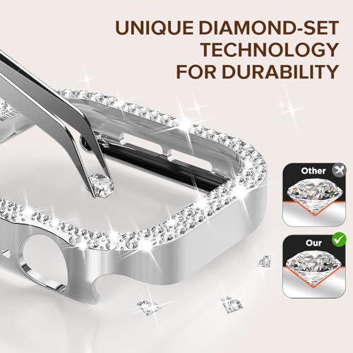 Coque diamant Apple Watch 38mm pour sublimer votre style en soirée - 4