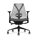 CHAIRORAMA Certified Refurbished Sayl Grey Chair | Frameless 3D Intelligent Back, Harmonic Tilt, PostureFit | Iconic Ergonomic Office Chair with Suspension Back for Dynamic Support, 12-Year Warranty