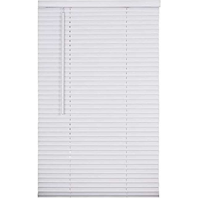 Comfy Hour 25"x52" Aluminum Magnetic Mini Blind for Home Decoration, White, Home Décor Collection