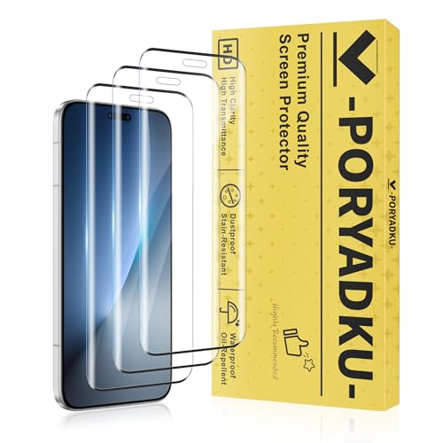 WILLONE Protection D'écran pour Honor Magic 8 Pro 6,67 Pouces, Verre Trempé 3 Pièces, Anti-empreintes Digitales, 9H Dureté Glass, Résistant Rayures, Sans...