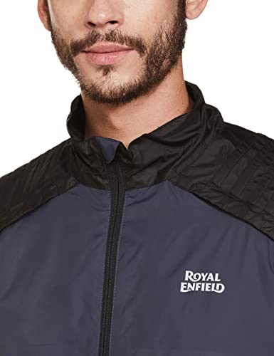 Image of Royal Enfield Nylon Windcheater for Men (RLAWCG000013)