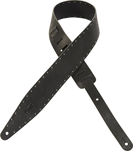 Levy’s Leathers Mv317st-blk Stark Veg-tan avec sangle de tracé à tige en métal, Noir, 6,3 cm - Les Beatles, Paul McCartney, John Lennon, RIngo Starr, George Harrison Levy's Leathers Mv317st-blk Stark Veg-tan avec sangle de tracé à tige en métal, Noir, 6,3 cm