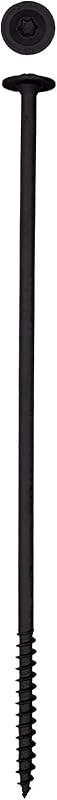 SPAX 5/16" x 10" Exterior Washer Head Structural Wood Lag Screws Powerlags Torx T-Star (50 EA) Bit Included Heavy Duty Rust Resistant
