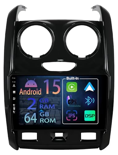 GPS Auto Navi pour Renault Duster 2015-2017 Voyagez Connecté en Écran 9"