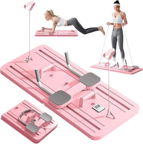 Image of 2026 Advanced Pilates Reformer Foldable Pilates Board Home Gym Board | Portable Multifunctional Pilates Equipment for Home & Studio Workouts | Upgraded Sliding Pilates Sliding Workout Board