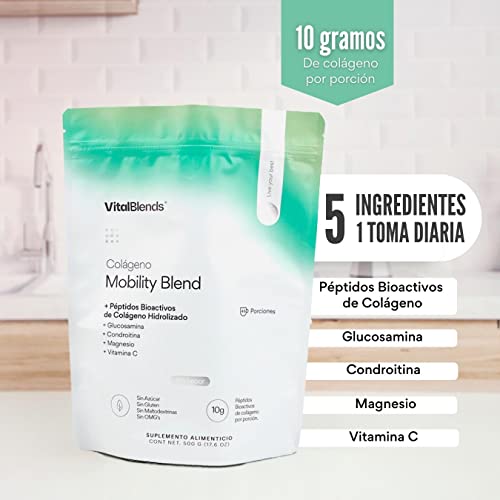 Colágeno, colageno hidrolizado por mayor Marca Vital Blends (2)