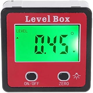 BALAX Digital Inclinometer Spirit Level Protractor Angle Gauge Meter Bevel Level Case