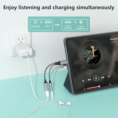 Câble de charge type C et audio jack résolvant le manque de prise iPhone - 4
