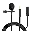 MeloAudio Professionele Lavalier Revers Clip-on Interview Podcast Noise Cancelling Microfoon met Omnidirectionele Mic en Hoofdtelefoon Monitoring voor YouTube Vlogs Video-opname voor Android/iOS-apparaten