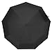 BPAGO Totes Umbrellas Compact car Umbrellas Windproof Travel Umbrella with Teflon Coating Small Automatic Open and Close Black Tote Umbrellas - Golf Umbrella