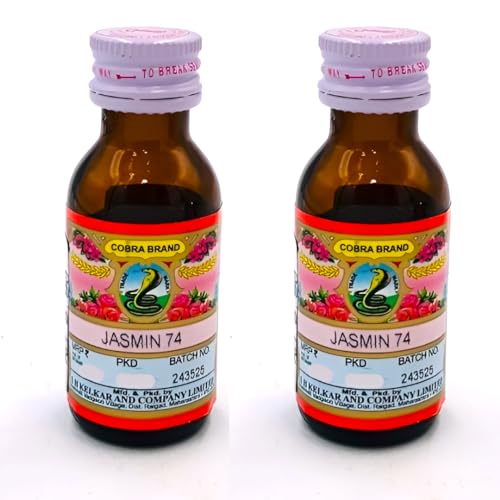 JASMIN 74 PERFUME OIL COBRA BRAND, Each 25gm – Pack of 2