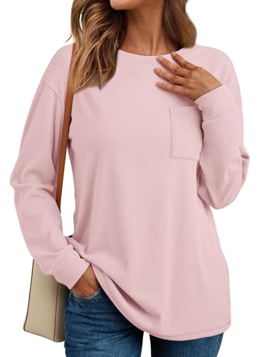 Image of AUTOMET Womens Long Sleeve T Shirts Crewneck Sweatshirts