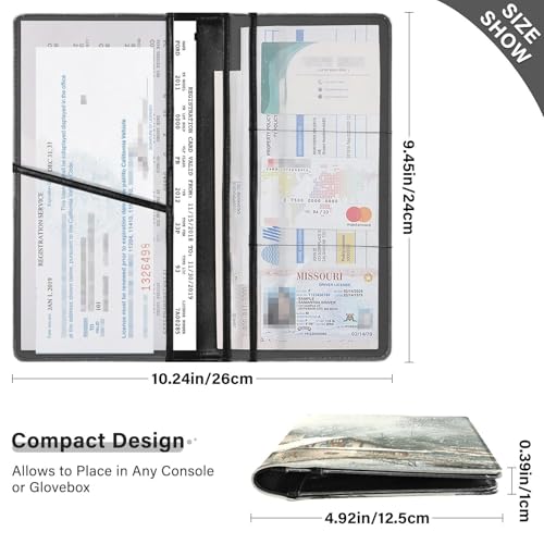 Organizador de Documentos de Cuero miniatura 3