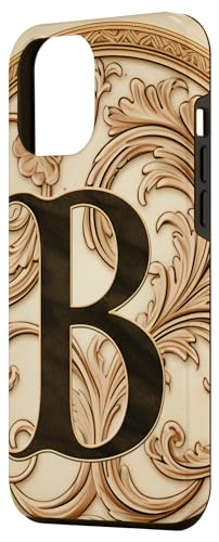 Image of iPhone 13 Pro Max Boho Chic Floral Wreath Latter M Cute Pastel Case