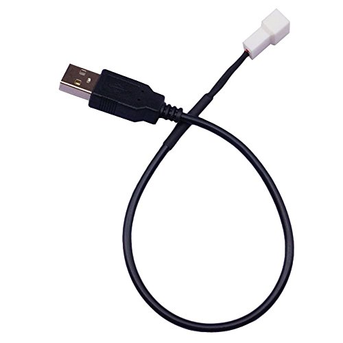Preisvergleich Produktbild 12V Adapter USB Extern auf 3Pin Lüfter - 30cm