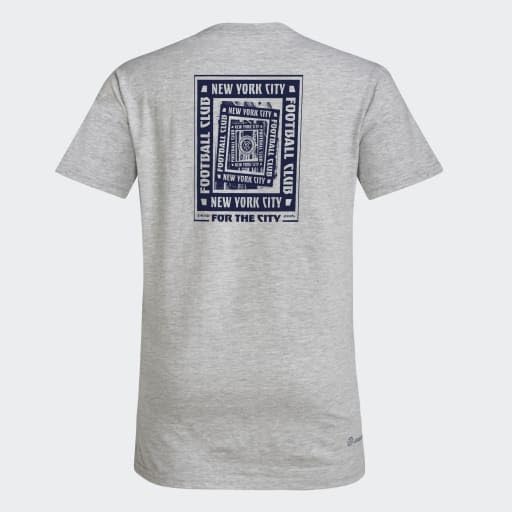 adidas Kids' New York City FC Pre-Game Short Sleeve T-Shirt2