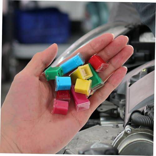 Kit Cabilock de 20 fusibles micro para uso automotriz: protección integral de circuitos, fácil reemplazo e instalación, rendimiento confiable y compatible con fusibles para auto miniatura 5