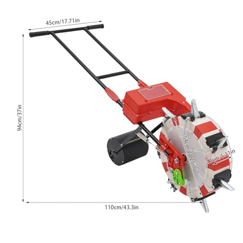 Distribuidor de semillas manual para jardín miniatura 2